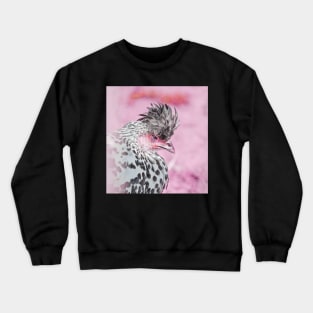 Rooster pinky / Swiss Artwork Photography Crewneck Sweatshirt